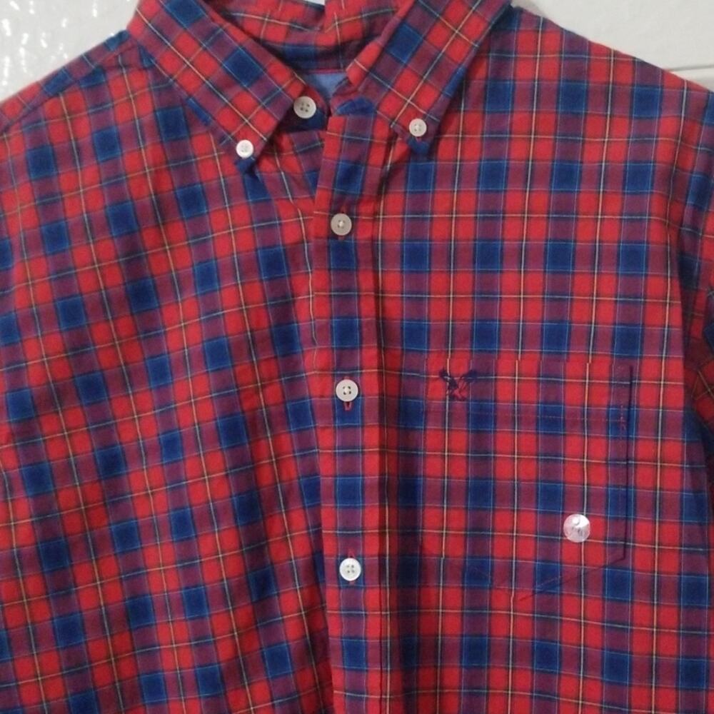 NWT Men's American Eagle plaid button down shirt